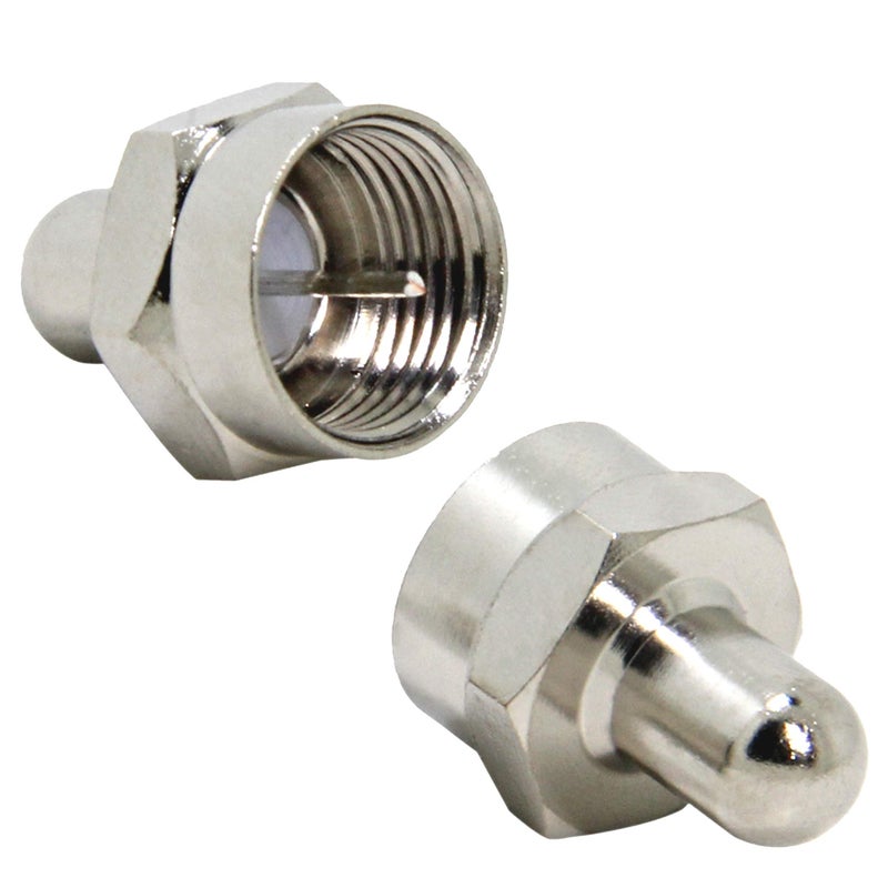 RFAdapter Coax Cap Cover, 75 Ohm Terminator, 10 Pack, Coax Terminator Caps for Ports on Splitter, AMP, Coaxial Cable, TV Antenna, Wall Plates, Booster - Image 3